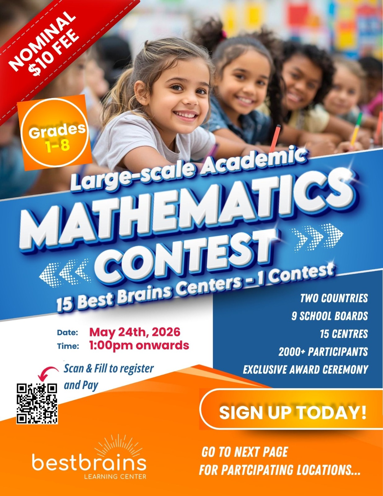 Math Contest Program Banner Image