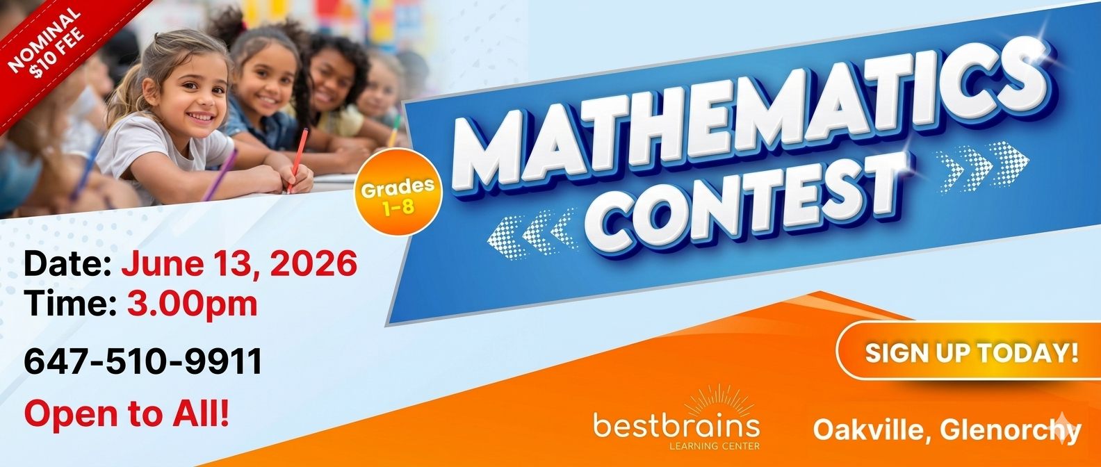 Math Contest Program Banner Image