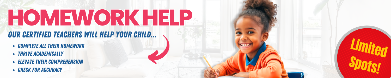 Homework Help Program Banner Image