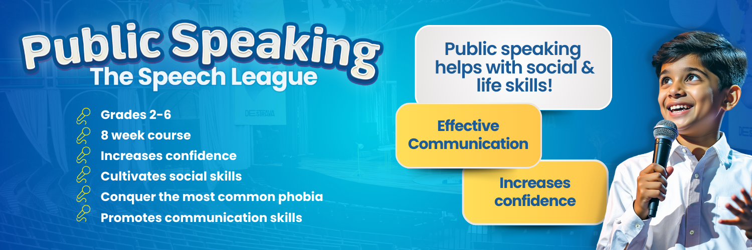 Public Speaking Program Banner Image