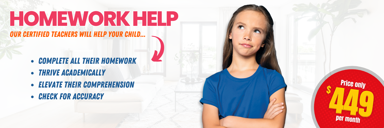 Homework Help Program Banner Image
